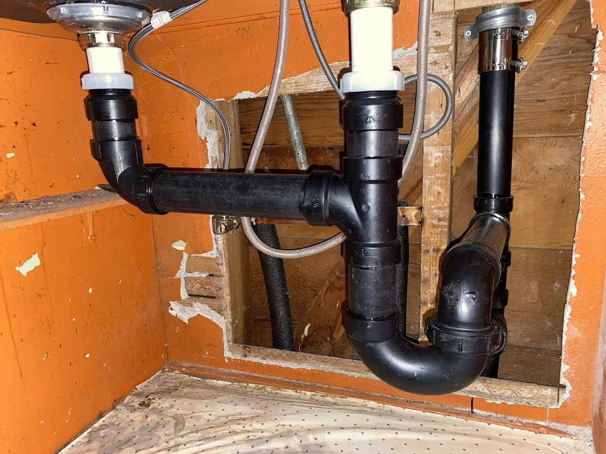 Professional Plumbing Inspection equipment and tools on the job in Newport